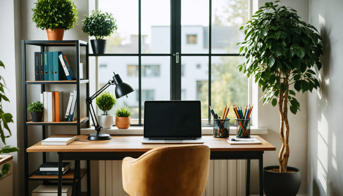 découvrez nos conseils pour aménager un bureau à domicile alliant praticité et motivation, afin d'optimiser votre espace de travail et booster votre productivité.