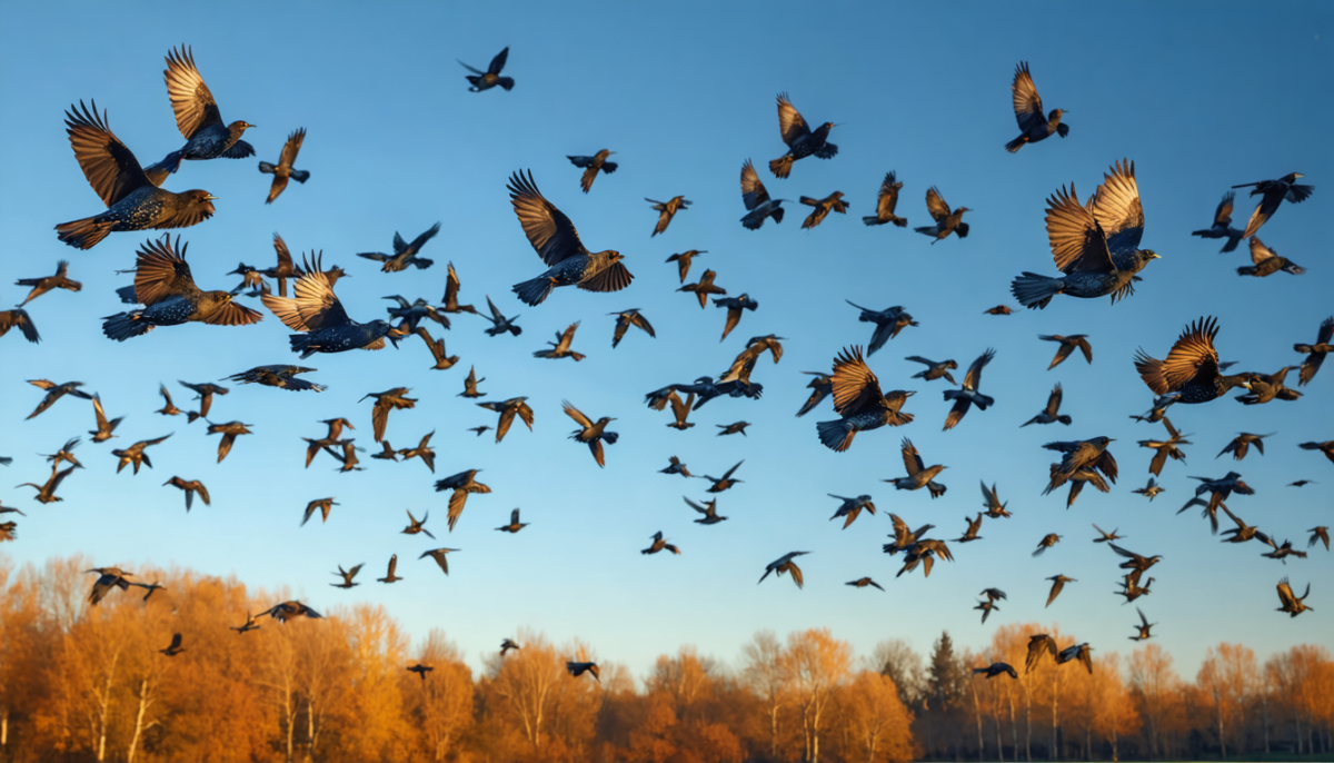 découvrez les périodes migratoires des étourneaux et le calendrier de leurs envols pour mieux observer ces fascinants oiseaux migrateurs.