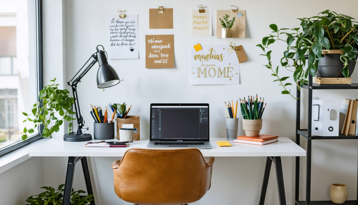 découvrez des conseils pratiques pour aménager un espace de travail à domicile alliant fonctionnalité et motivation, pour booster votre productivité au quotidien.