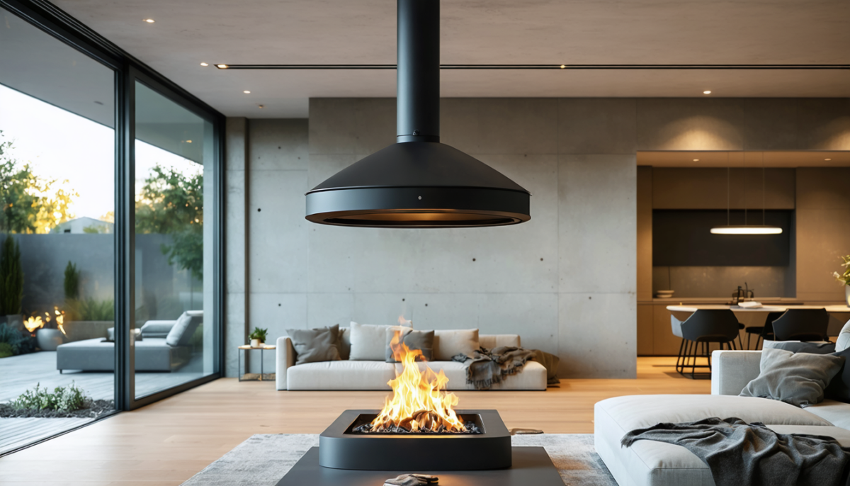 découvrez comment un poêle suspendu allie design moderne et performance thermique pour chauffer votre intérieur avec style et efficacité.