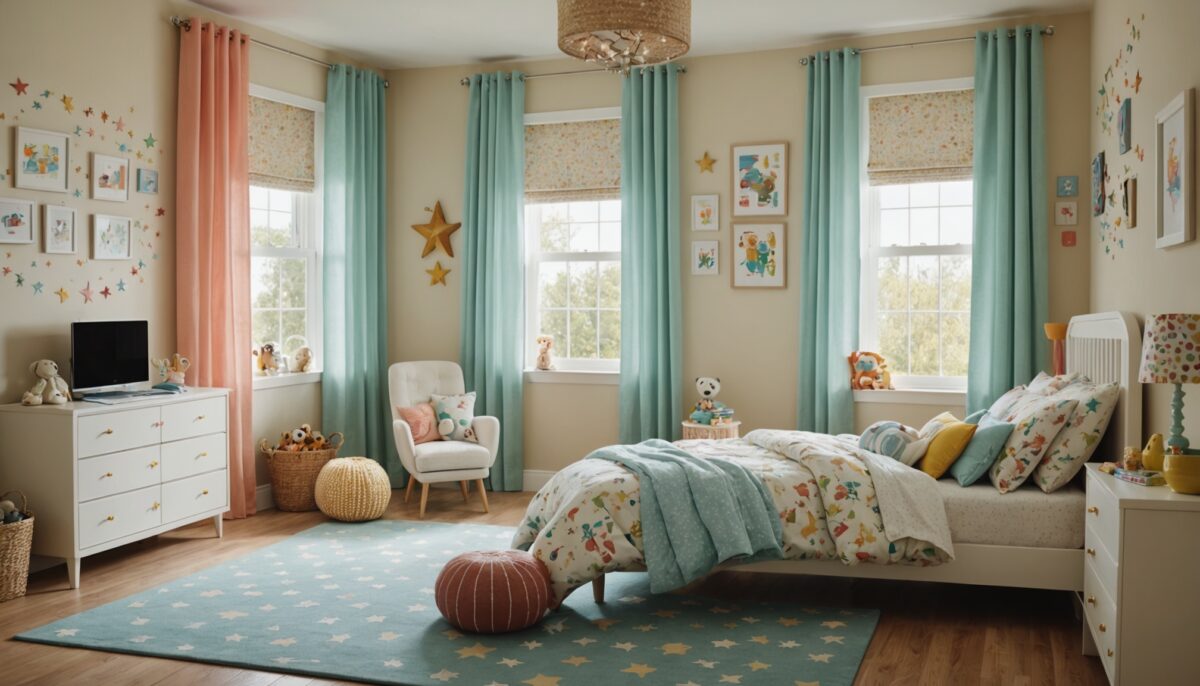 Solutions créatives pour remplacer les volets dans une chambre d’enfant