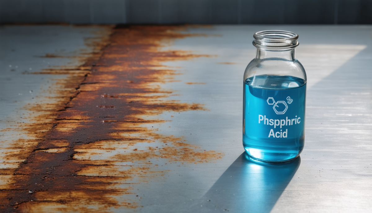 découvrez comment l'acide phosphorique agit rapidement et efficacement pour éliminer la rouille, protégeant ainsi vos surfaces et prolongeant leur durée de vie.