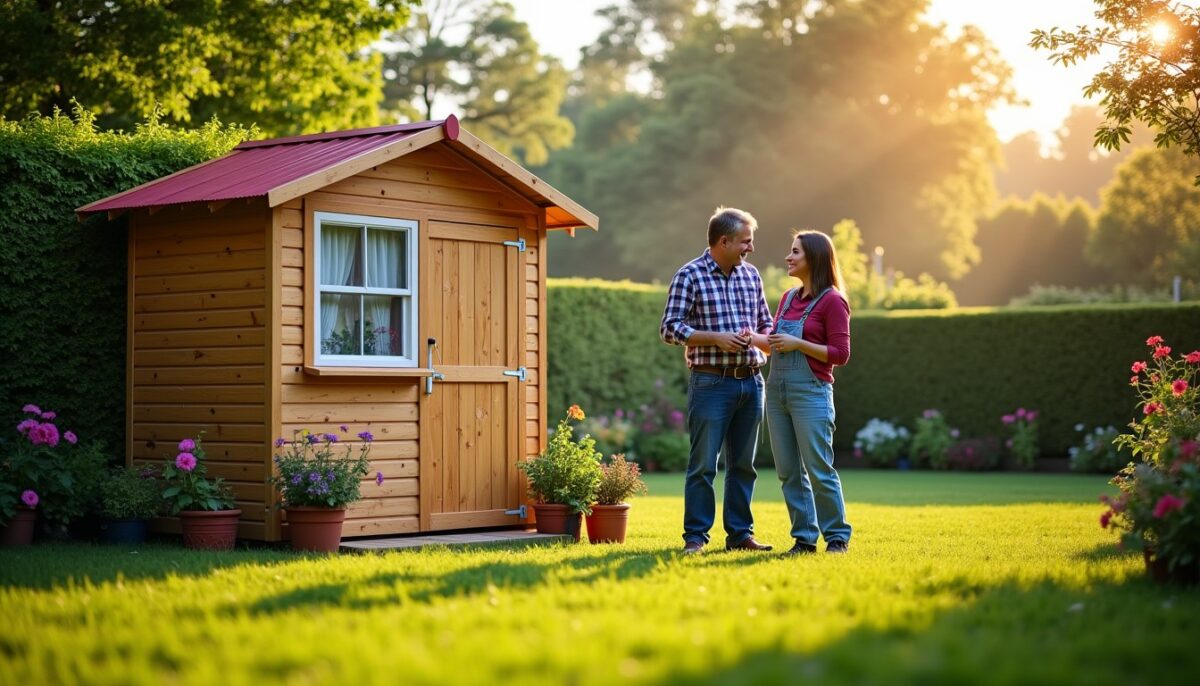 Abri de jardin de 5m² : quelles règles de distance observer avec le voisin ?