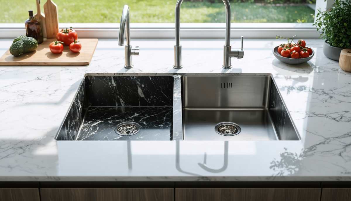 découvrez comment choisir entre un évier en granit ou en résine pour votre cuisine, en comparant les avantages, la durabilité et le style de chaque matériau afin de trouver l'option parfaite adaptée à vos besoins.
