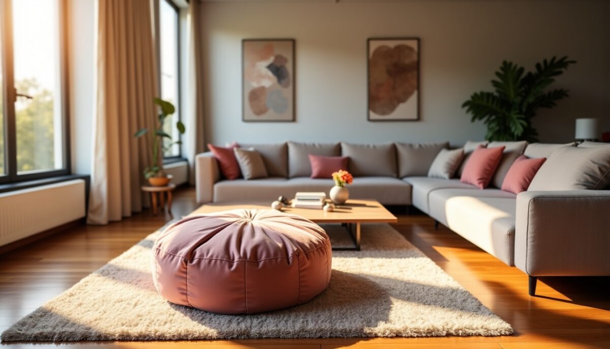 Guide pratique pour sélectionner le pouf salon idéal : design et confort au rendez-vous