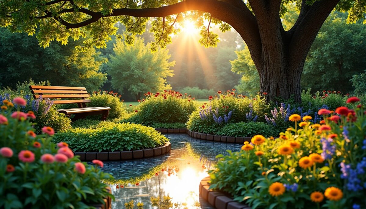 Les clés pour aménager un jardin harmonieux et équilibré