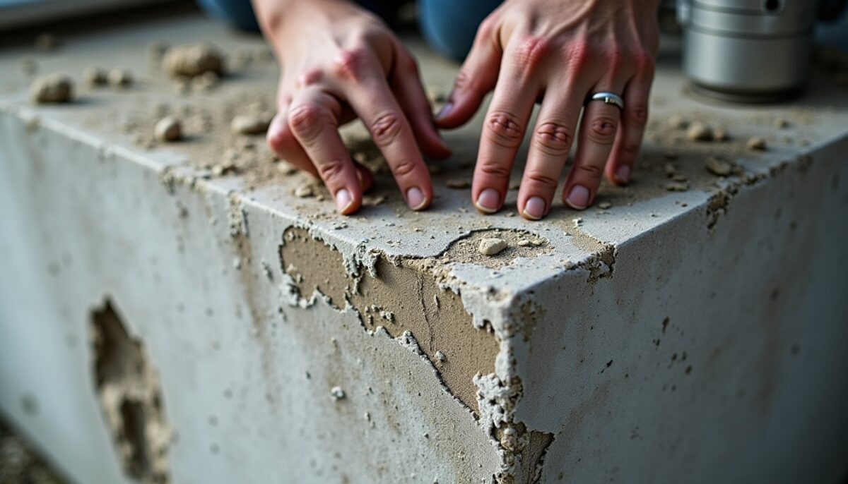 Dalle affaissée sur une ancienne dalle béton : solutions pour réparer sans démolition