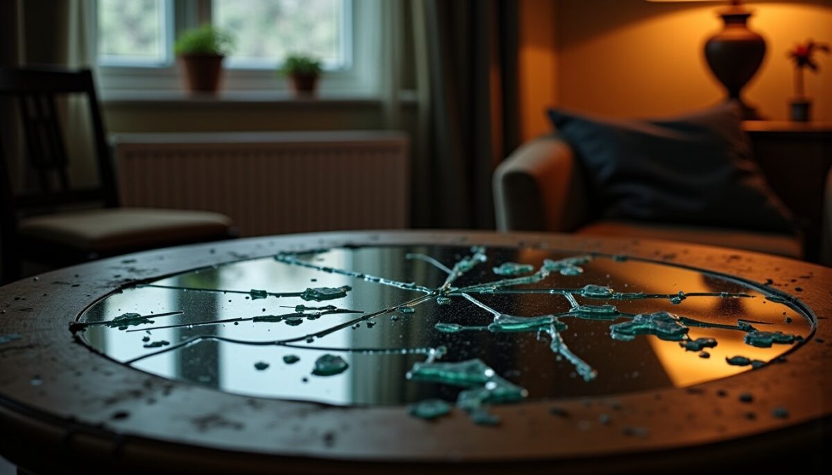 Miroir brisé sans raison apparente : découvrez les causes possibles et leur véritable signification