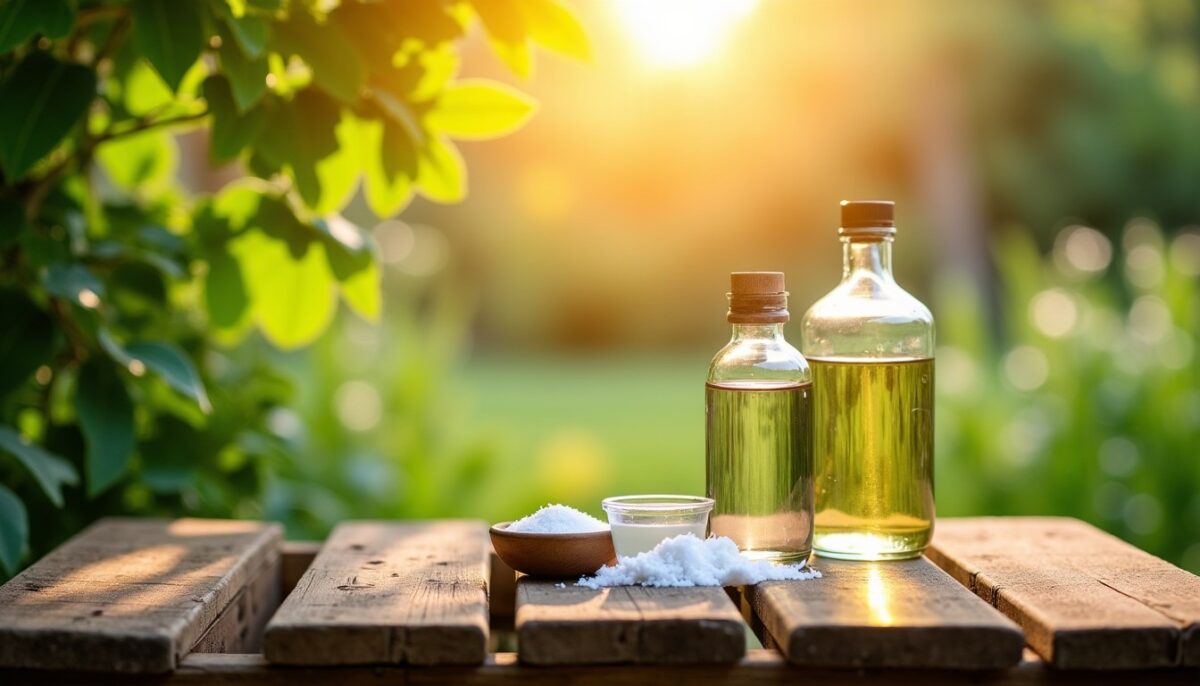 Désherbant écologique maison : astuces et dosages efficaces avec vinaigre, sel et liquide vaisselle
