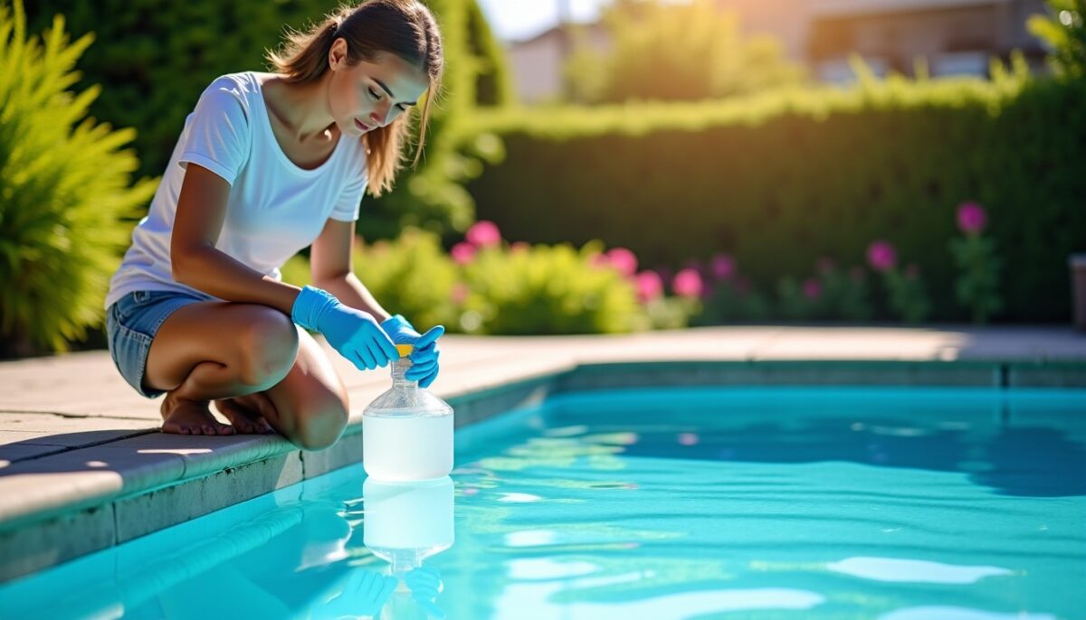 Comment doser l'eau de Javel pour une piscine de 50 m³ : guide pratique et astuces