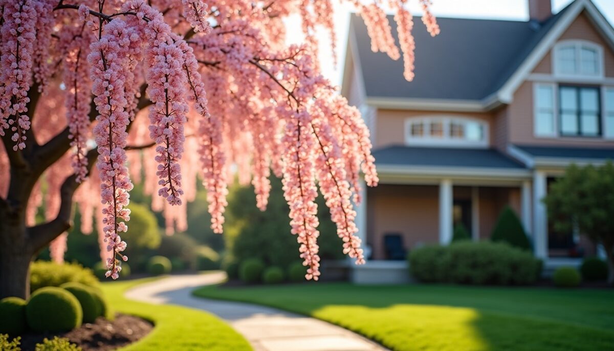 Saule crevette : quelle distance idéale respecter pour la planter près de votre maison ?